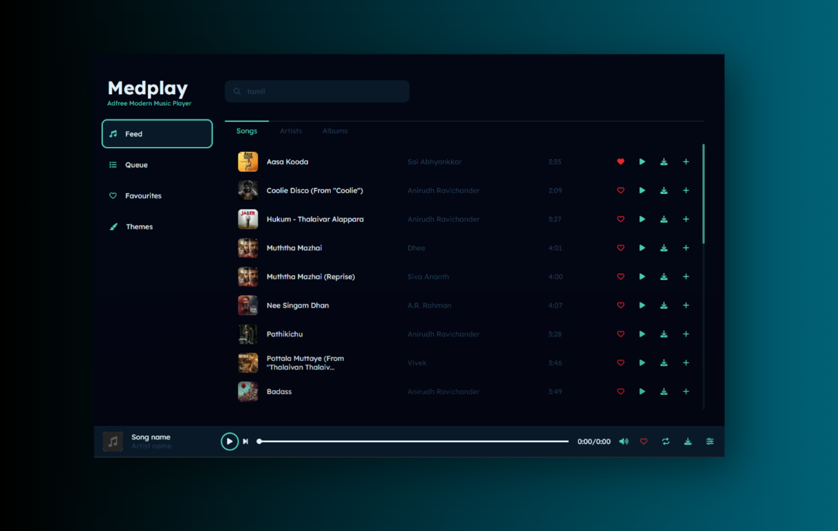 Dashboard screen 4