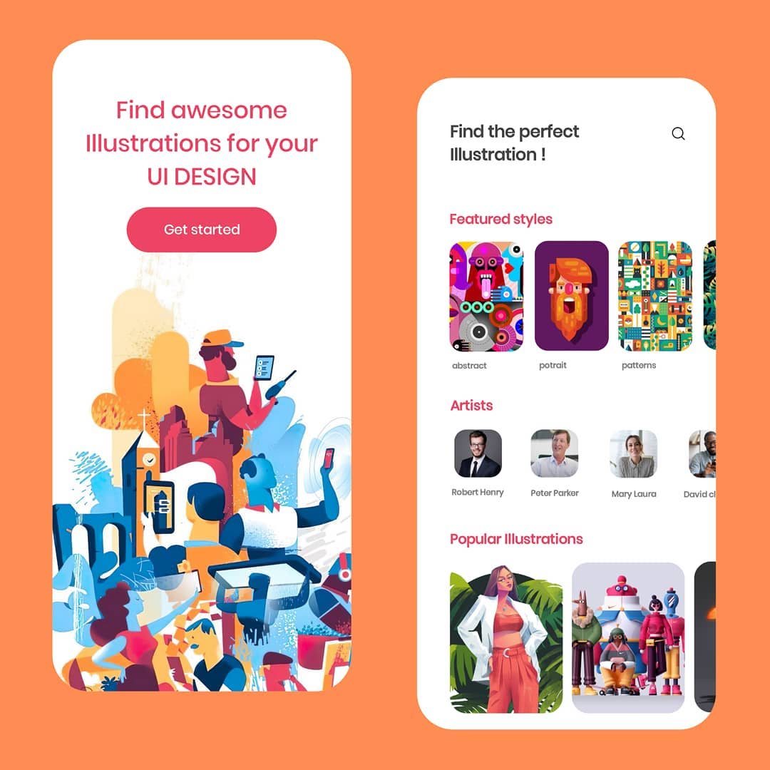 Illustrations App